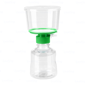 Consommables en laboratoire: Filtres à bouteille et pompes à vide pour filtration stérile - 500 ml