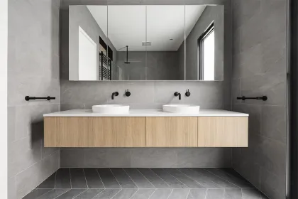 Customized seamless integrated porcelain washbasin