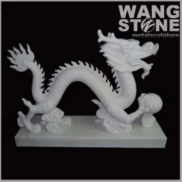 Indoor Decoration Stone Carving Dragon Sculpture