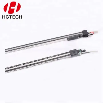 Insulation protection corrugated PTC heating device