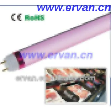11w Pink Color T8 LED light for Meat Display