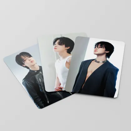 55 Pcs Jimin Photo Cards Lomo KPOP Postcards for Bangtan Boys Jimin
