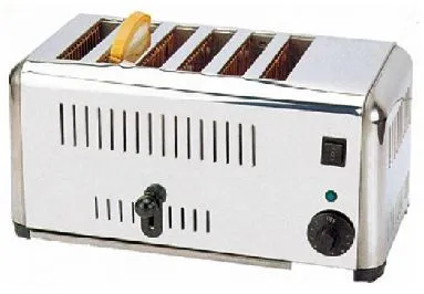 Electric toaster, 6-slot