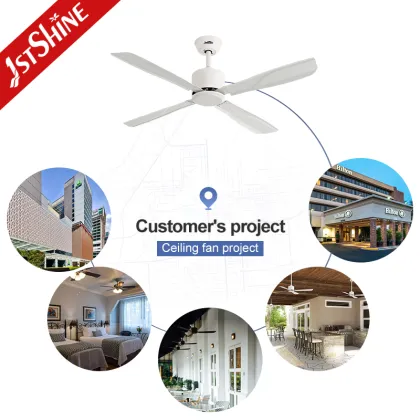 1stshine Industrial Ceiling Fan with High Airflow and Remote Control