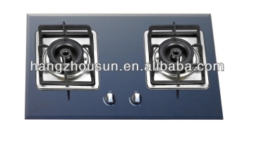 2 Burner Glass Gas Cooktop