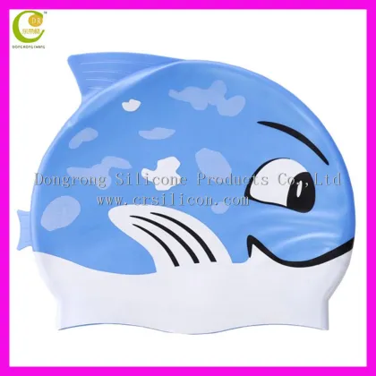 outdoor water sport senior silicone swim cap elastic waterproof PU fabric sports swimming cap