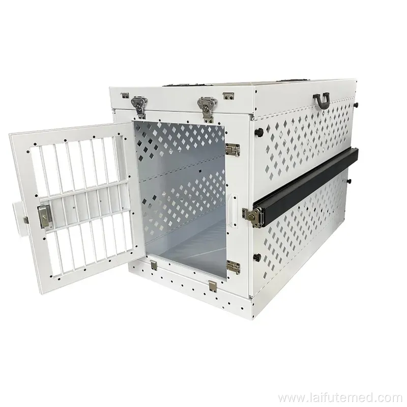 Large Dog Crate with Collapsible Impact Powder Coated Construction