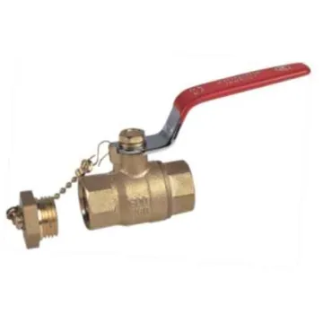 1/2\'\'-1\'\', FPT x FPT Full Port   Ball Valve With  Brass Plug,600WOG