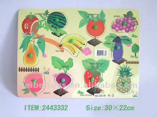 Fruit Lift out Jigsaw Puzzle