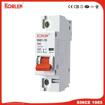 Miniature Circuit Breaker 10KA 100A CE SEMKO KNB1-125