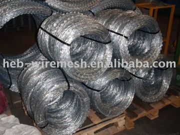 Chine Barbed Tape Wire BTO-22 (Hebei Factory &amp; Export)