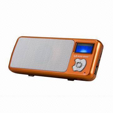 Portable Speaker with FM Can Read TF Card, 50-20,000Hz Response Frequency