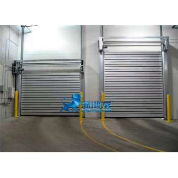 High-speed spiral roller shutter door