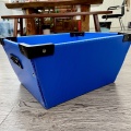 Blue PP Corrugated Plastic Storage Box