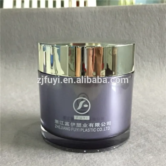 200g Round cosmetic acrylic facial mask packaging