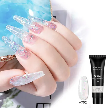 Pink Poly Acrylic Gel