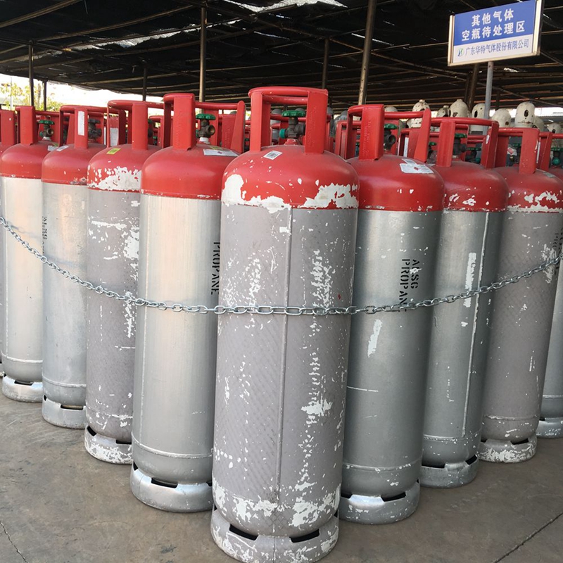 Price of pure propane c3h8 gas in aluminum cylinder