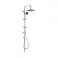 Bathroom 6 inch ABS plastic pressure rainfall shower sets