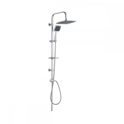 Multi-function Saving Water Brushed Nickel SS Shower Set