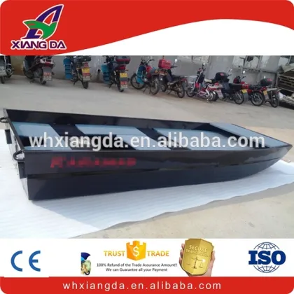 Flat bottom aluminum jon boat