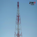 Projeto de torre de comunicação de aço com ângulo de 4 pernas durável