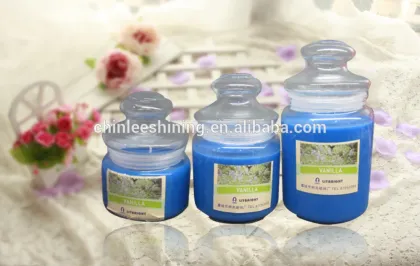 glass cup candle & home decoration