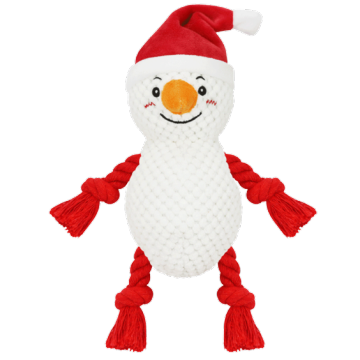 Christmas Squeaky Dog Toy, Plush Stuffed Toy for Dog Puppy