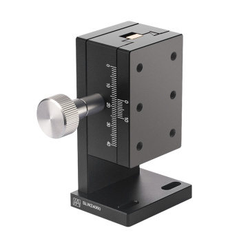 Χειροκίνητο κράμα αλουμινίου Z-axis Dovetail Groove Stage 60mm