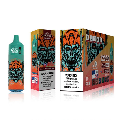 Bang tornado 12000 Puffs Rechargeable Disposable Pod 12k