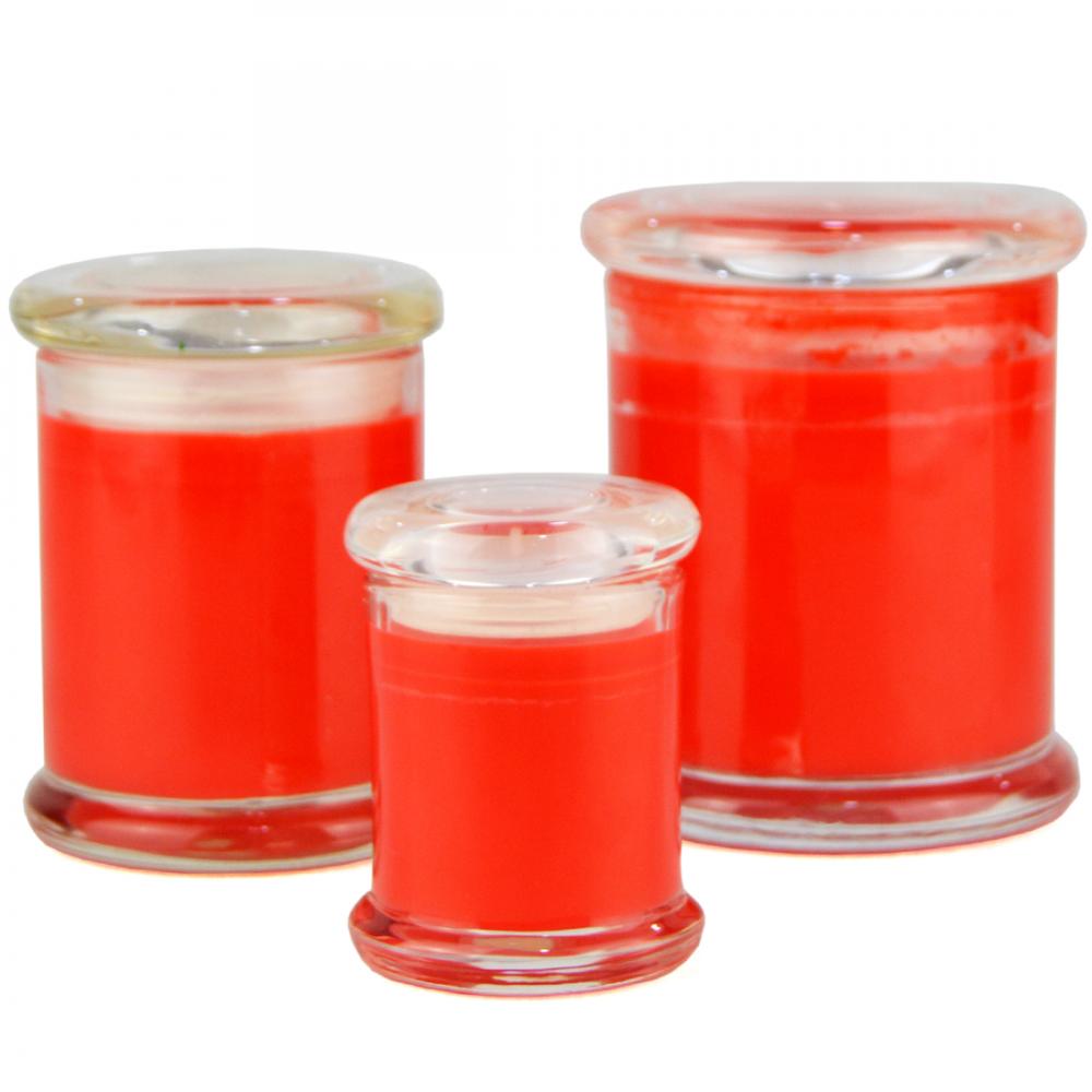 Velas de cristal perfumadas Funky multicolores de la venta caliente