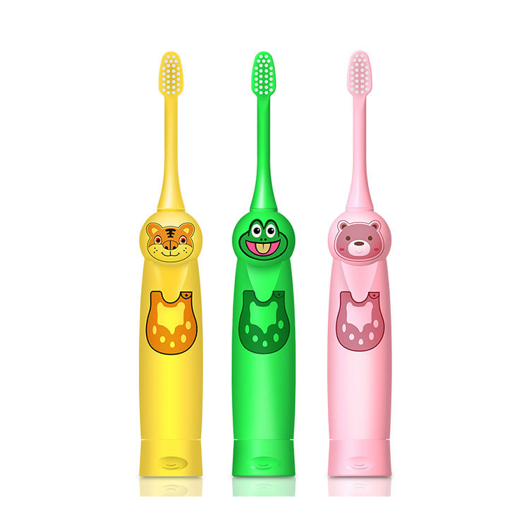 Coloured Printed Children'S Waterproof Electric Toothbrush