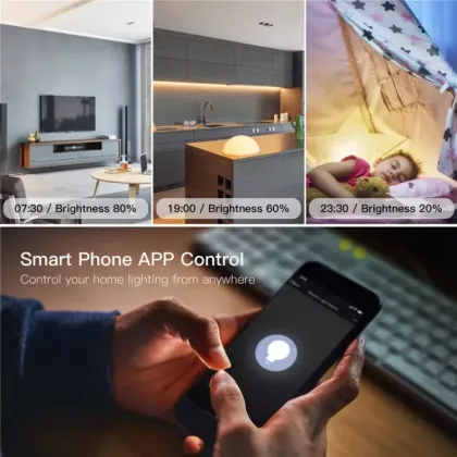 Tuya Zigbee Dimmer 150W No Neutral Wire - Smart Life App & Alexa Echo Google Home Wireless Control