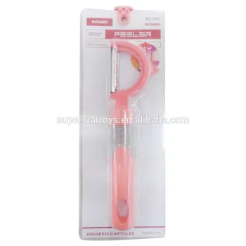 high quality cheap plastic handle kitchen vegetable peeler