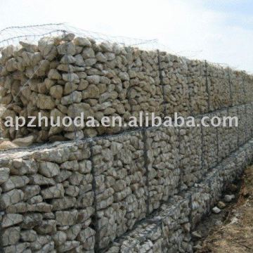 Gabion revetment (Factory)