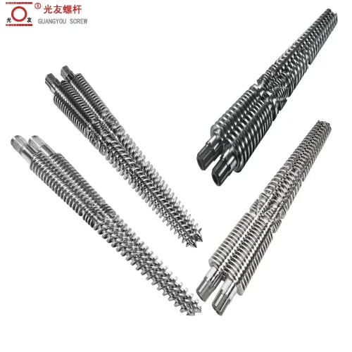 Bimetallic twin screw at bariles para sa UPVC pipe extrusion