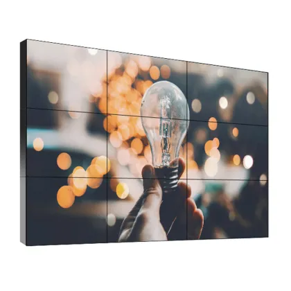 55 Inch LCD Video Wall Display - 3.5mm Bezel Splicing Screen
