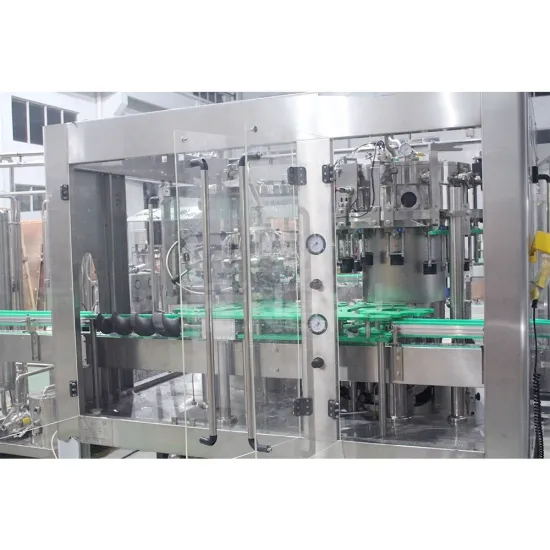 Factory Supply: Automatic Champagne Glass Bottle Washing, Filling, Corking, Ligating, and Capsuling Machine