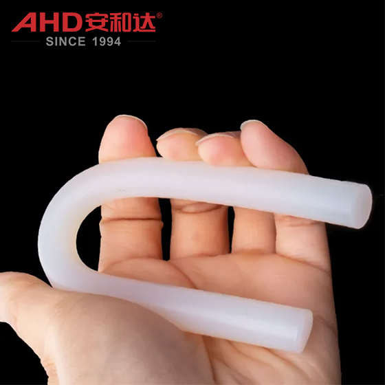 Silicone round rod bending