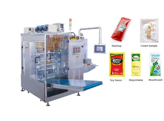 4 Sides Sealing Liquid Sachet Filling Machine