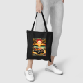 Life's a Beach Summer Canvas Tote Bag