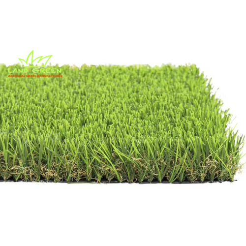 Tapis de gazon artificiel moins cher, tapis d'herbe synthétique de 40mm pour l'aménagement paysager des terrains de football