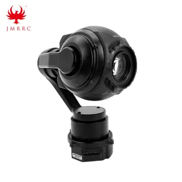 JMRRC 10X 2K IP Net Output 3-Axis stabilize gimbal 10X Optical 8X Digital zoom camera TF card video record photo storage TQ10N