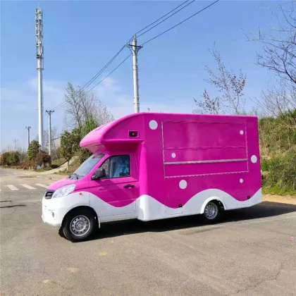 Street BBQ, gourmet snacks, truck mobile store