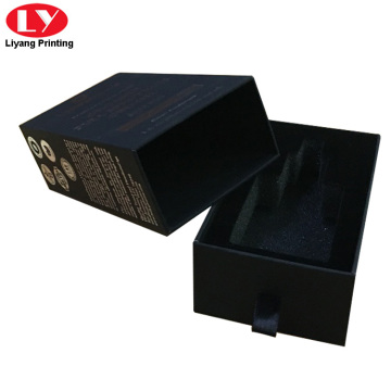 Black Drawer Paper Gift Box