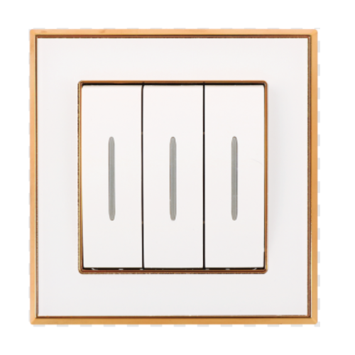 PM Series 3 Gang 2 Way Switch