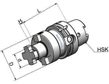 CNC Tool Holder NT-FMB Face Mill Holder for CNC Machine Center