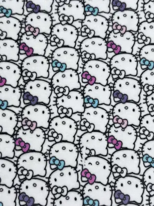 Short Velvet Printed Velvet Polyester Fabric