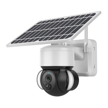 Tuya Smart WiFi Control PIR Motion IP66ソーラー搭載屋外セキュリティライトカメラLEDEAST ST-S518M-2M-TY