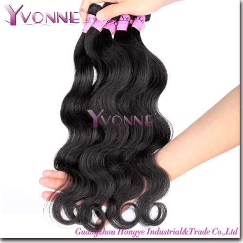 Sample: New Fashion Body Wave Remy Brazilian Virgin Hair Products