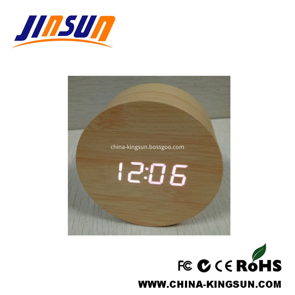 Wooden Clock BL-RD-KSW307